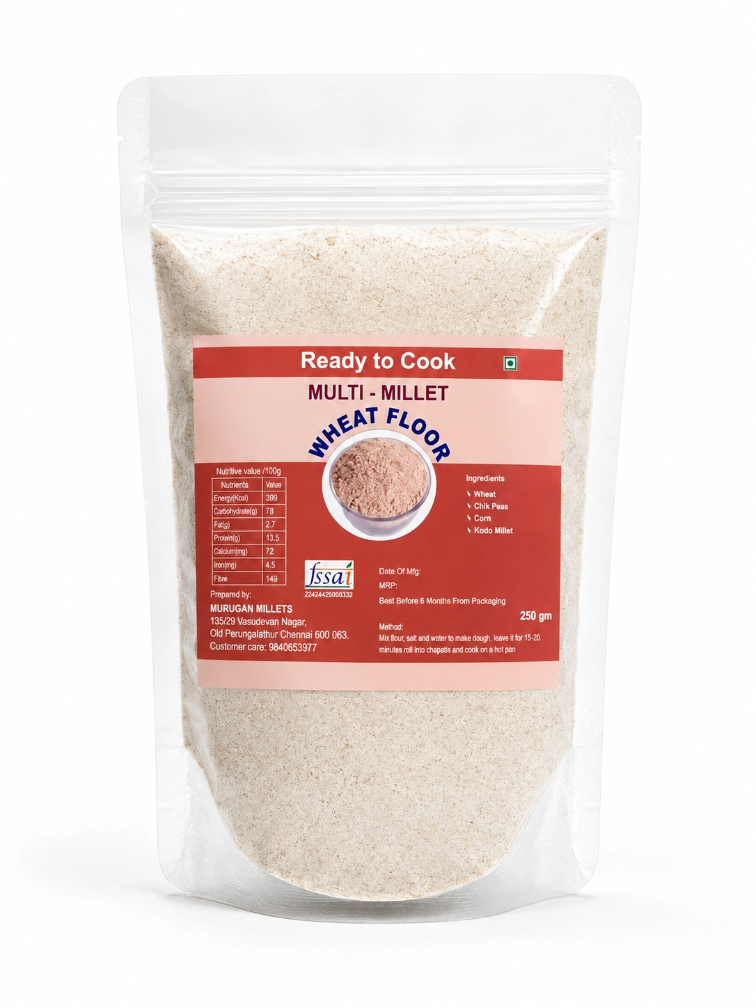 Multi Millet Wheat Flour